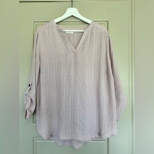 Maurice’s Atwood 3/4 sleeve popover blouse